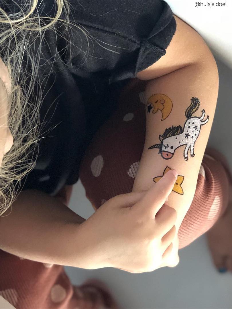 Ducky Street Sweet Doodles Temporary Tattoos - #HolaNanu#NDIS #creativekids