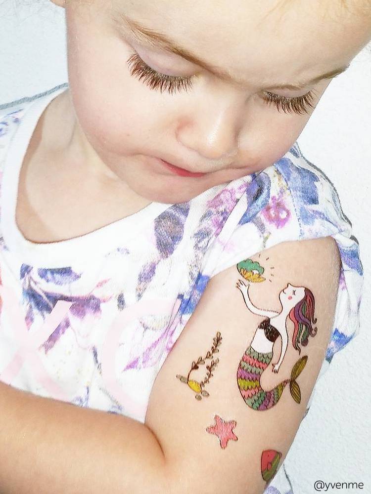 Ducky Street Under The Sea Temporary Tattoos - #HolaNanu#NDIS #creativekids