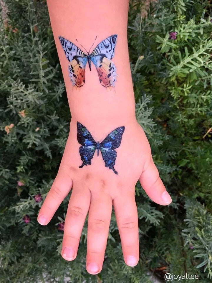 Ducky Street Watercolour Butterflies Temporary Tattoos - #HolaNanu#NDIS #creativekids