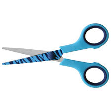 Faber-Castell Pointed Tip Scissors -Blue - #HolaNanu#NDIS #creativekids