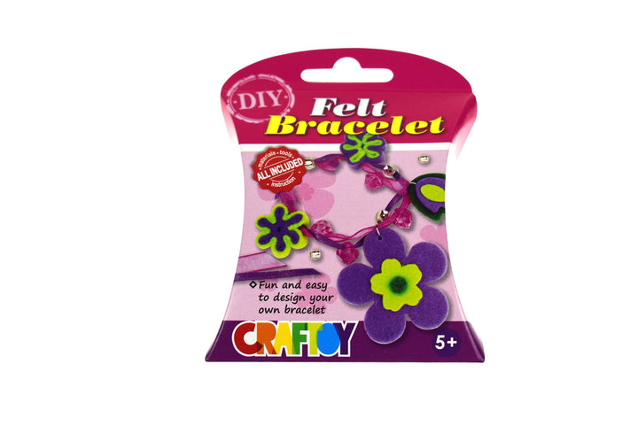 Felt Bracelet - Flower - #HolaNanu#NDIS #creativekids