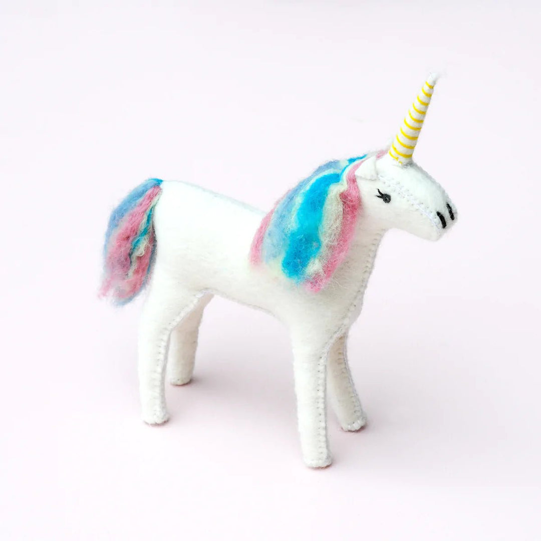 Felt Unicorn Toy - #HolaNanu#NDIS #creativekids