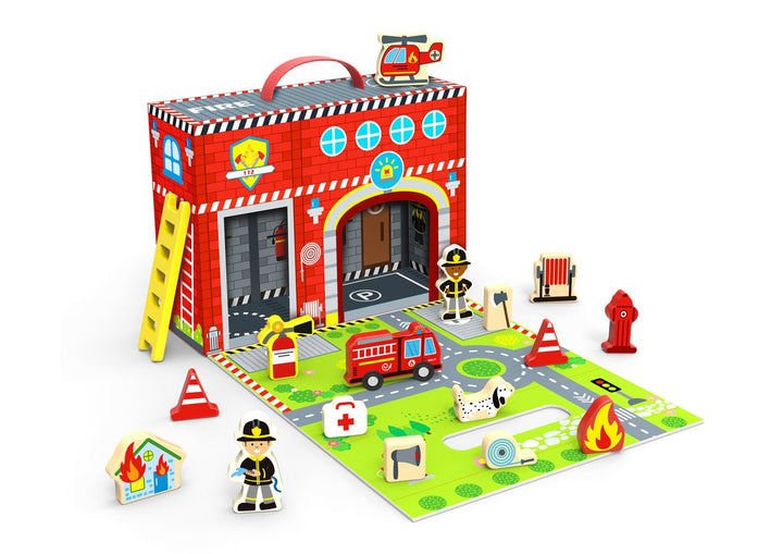 Fire station box - #HolaNanu#NDIS #creativekids