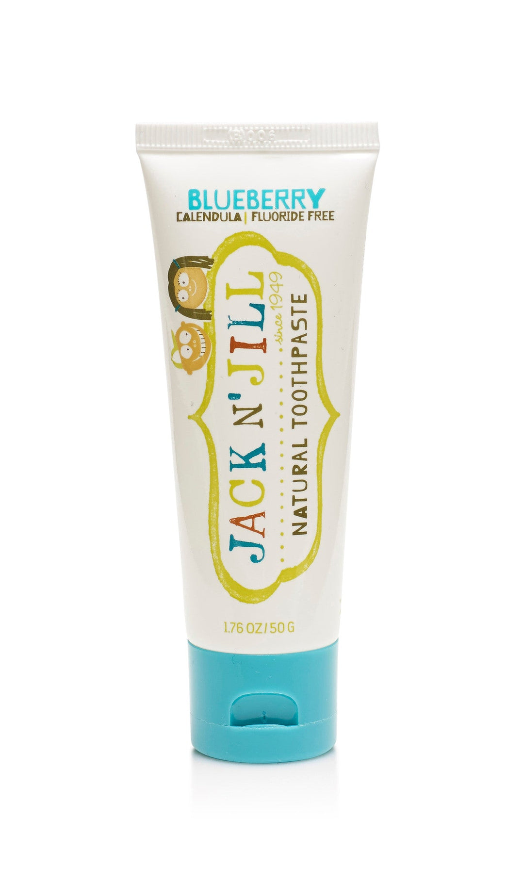 Jack N Jill Natural Toothpaste Organic - Blueberry - #HolaNanu#NDIS #creativekids