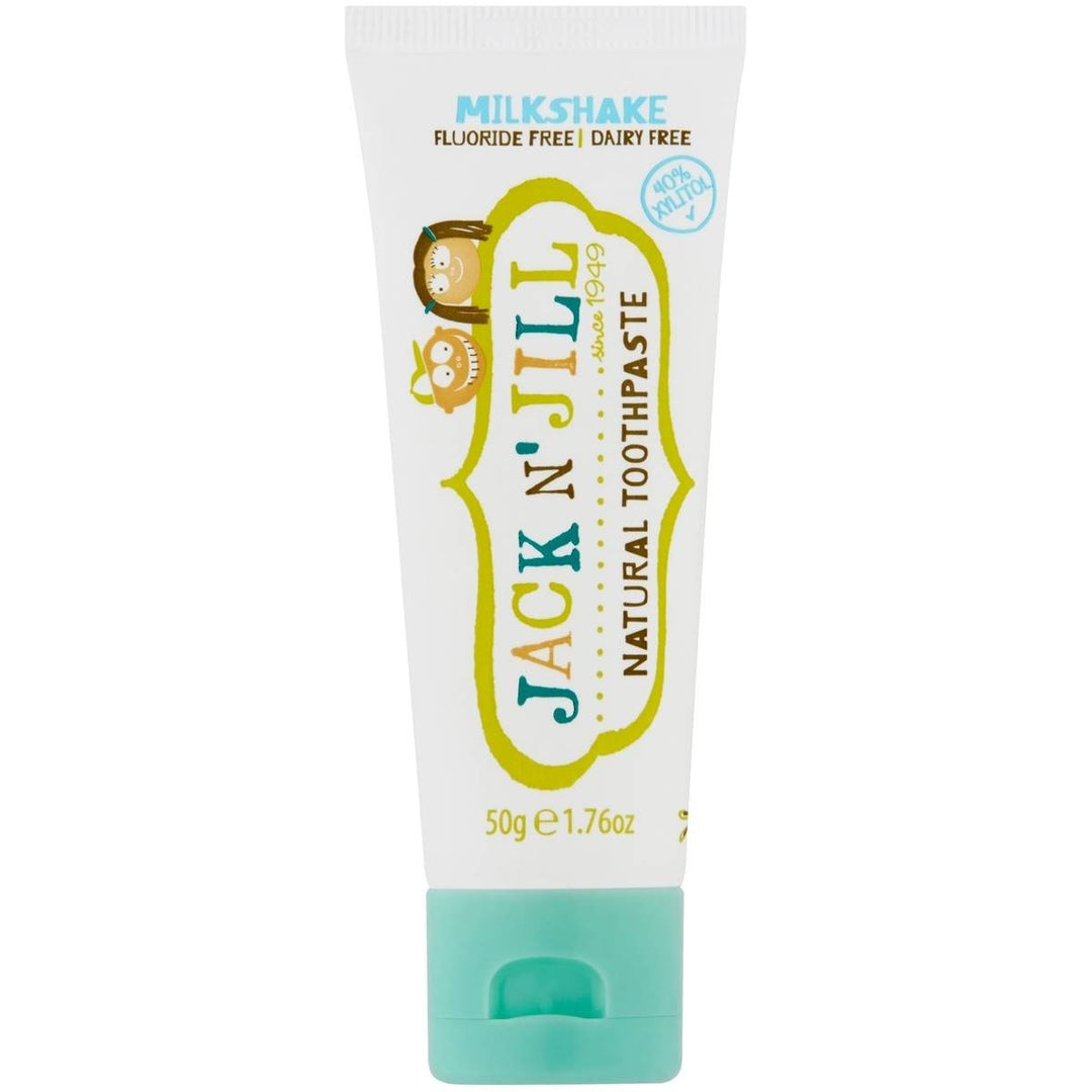 Jack N Jill Natural Toothpaste Organic - Milkshake - #HolaNanu#NDIS #creativekids