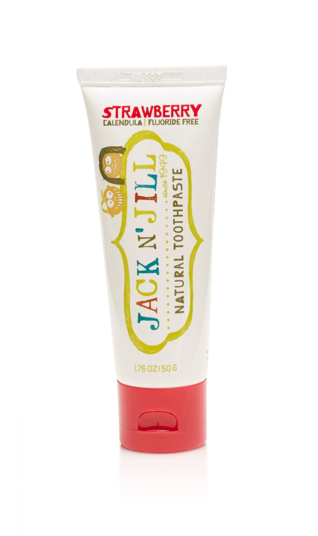 Jack N Jill Natural Toothpaste Organic - Strawberry - #HolaNanu#NDIS #creativekids