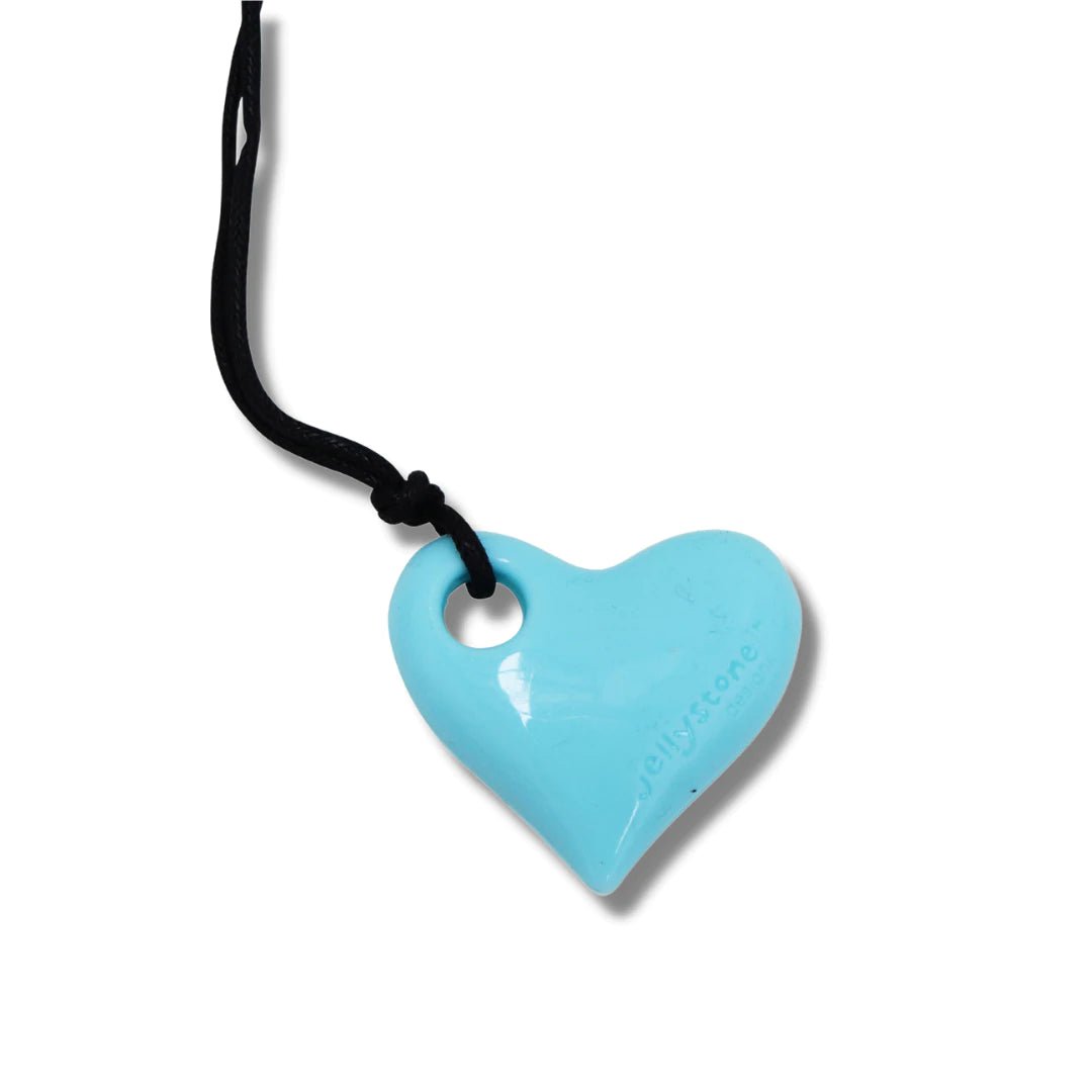 Jellystone Heart Pendant - Aqua - #HolaNanu#NDIS #creativekids