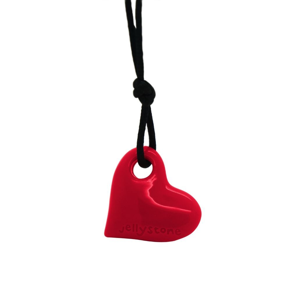 Jellystone Heart Pendant - Red - #HolaNanu#NDIS #creativekids