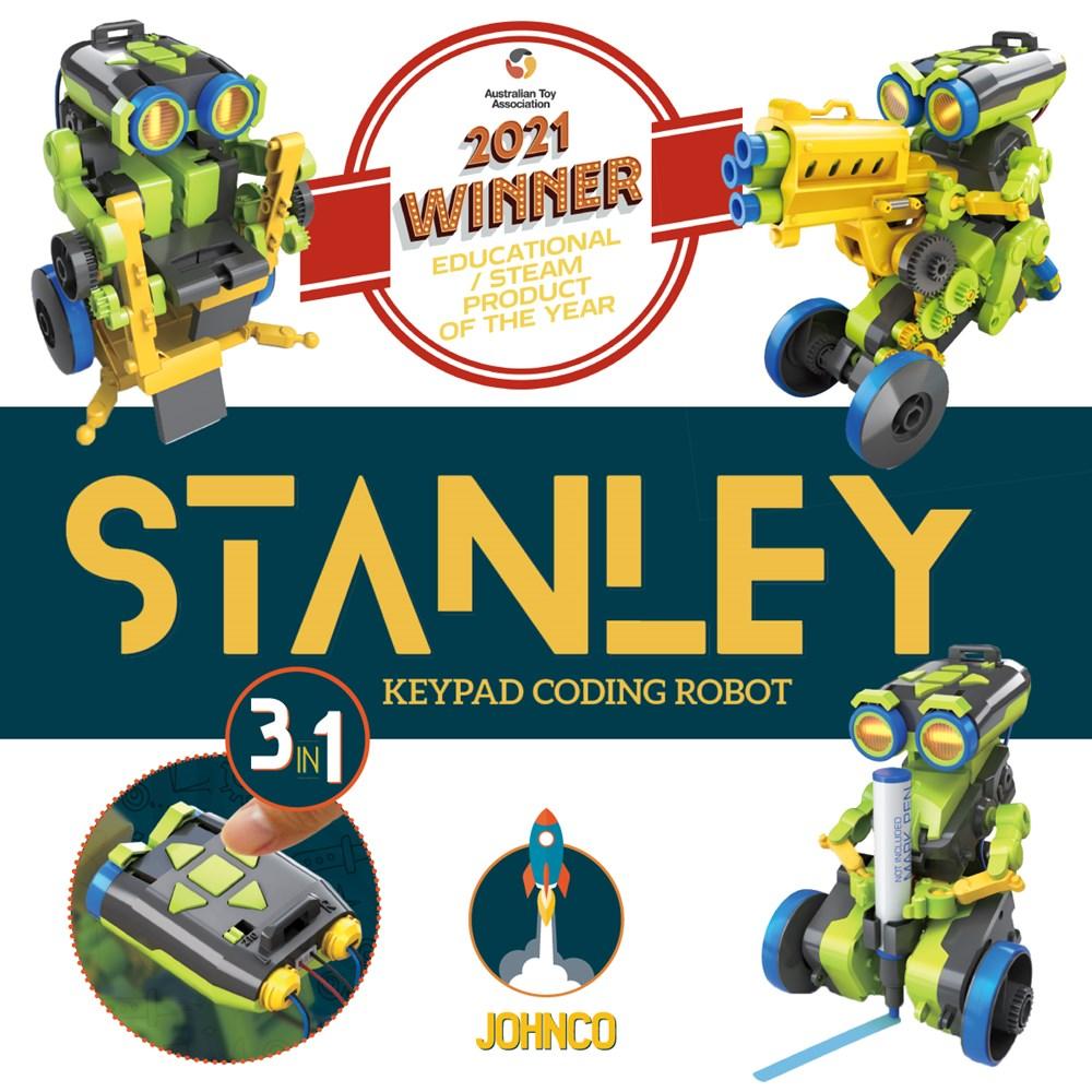 Johnco - Stanley: 3-in-1 Keypad Coding Robot - #HolaNanu#NDIS #creativekids