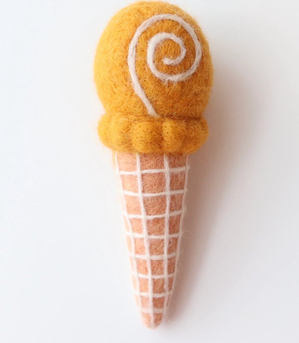 Juni Moon Felt Ice Cream - Mango Swirl - #HolaNanu#NDIS #creativekids