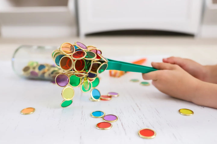 Learn & Grow - Metal Rimmed Counting Chips - #HolaNanu#NDIS #creativekids
