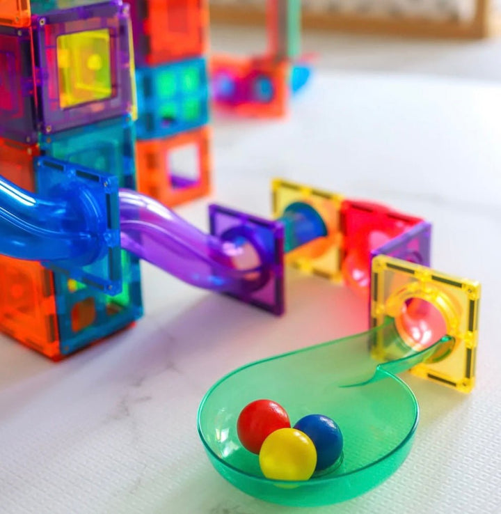 Learn & Grow Toys - Magnetic Ball Run Expansion Pack (88 Piece) - #HolaNanu#NDIS #creativekids