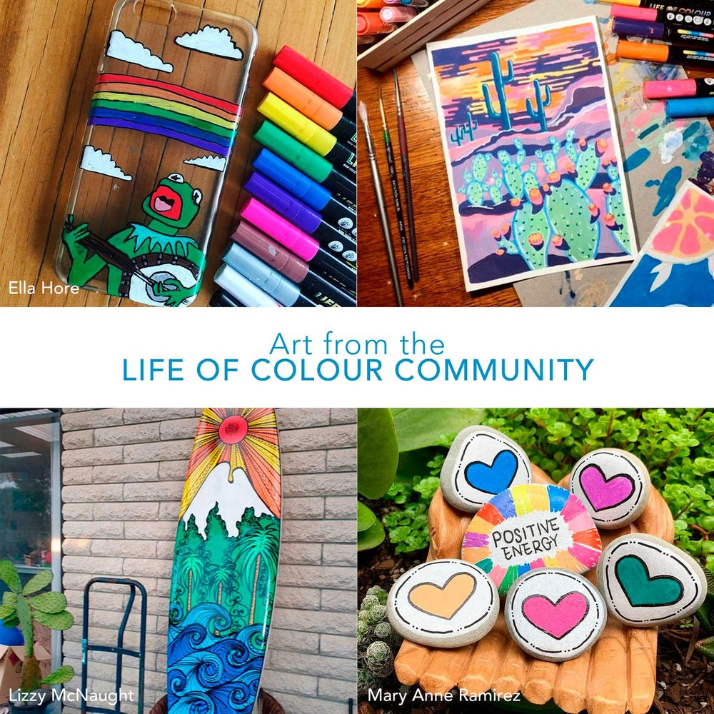 Life Of Colour Bright Colours Paint Pens - Medium Tip - #HolaNanu#NDIS #creativekids
