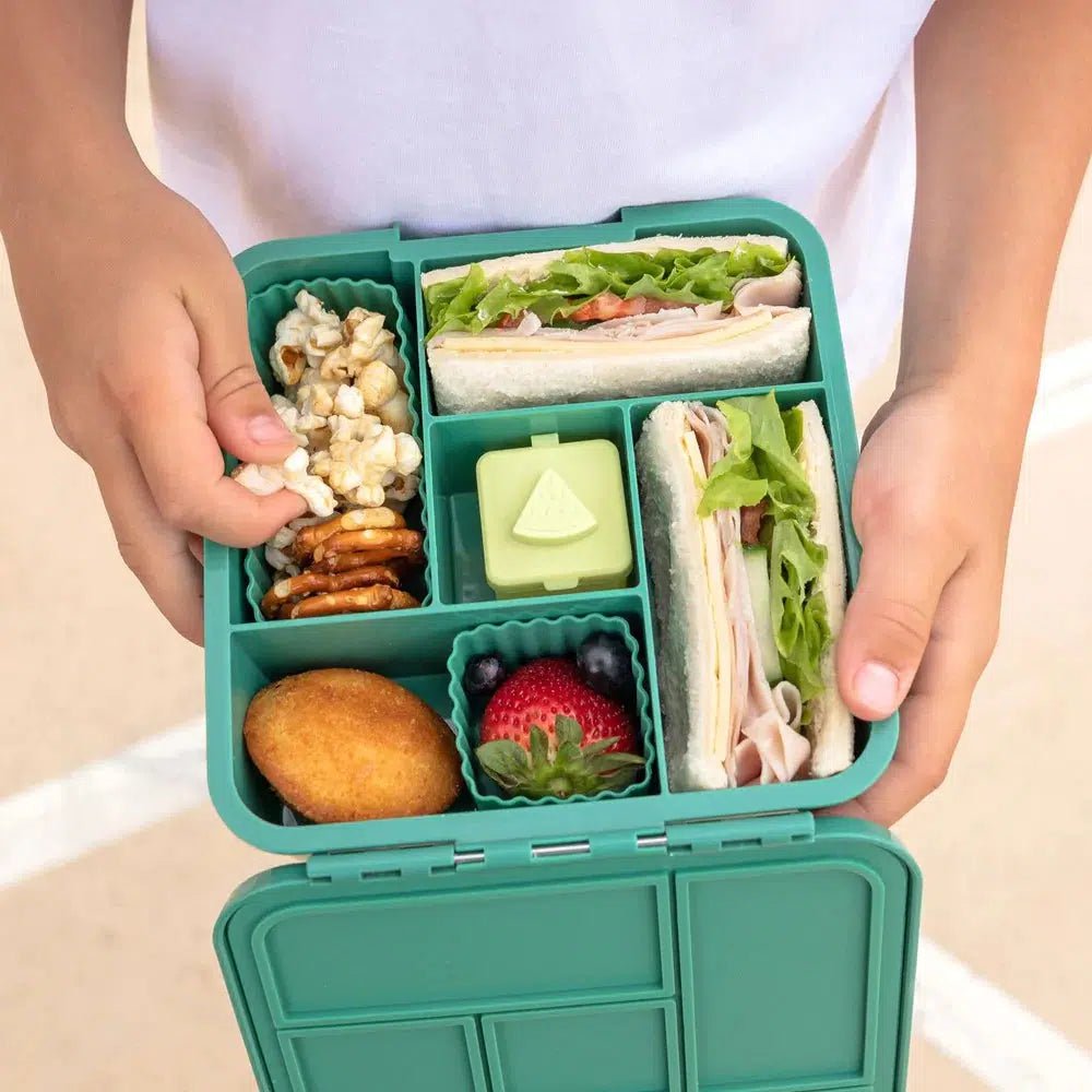 Little Lunch Box Co - Bento Five - Apple - #HolaNanu#NDIS #creativekids