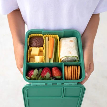 Little Lunch Box Co - Bento Three - Apple - #HolaNanu#NDIS #creativekids