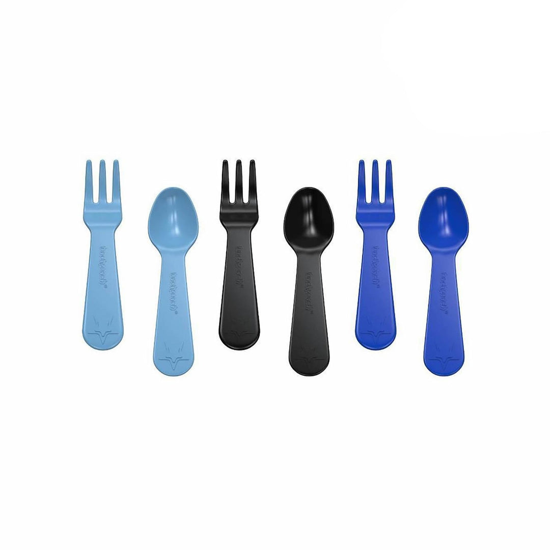 Lunch Punch Fork & Spoon Set – Blue - #HolaNanu#NDIS #creativekids