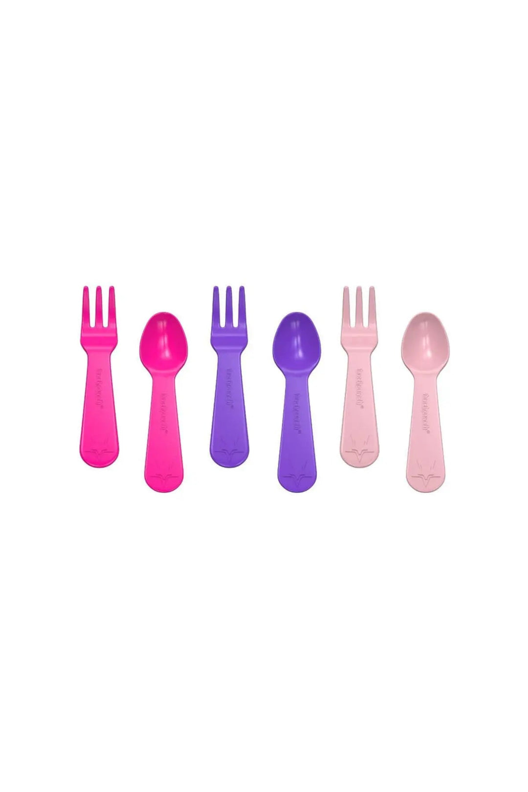 Lunch Punch Fork & Spoon Set – Pink - #HolaNanu#NDIS #creativekids