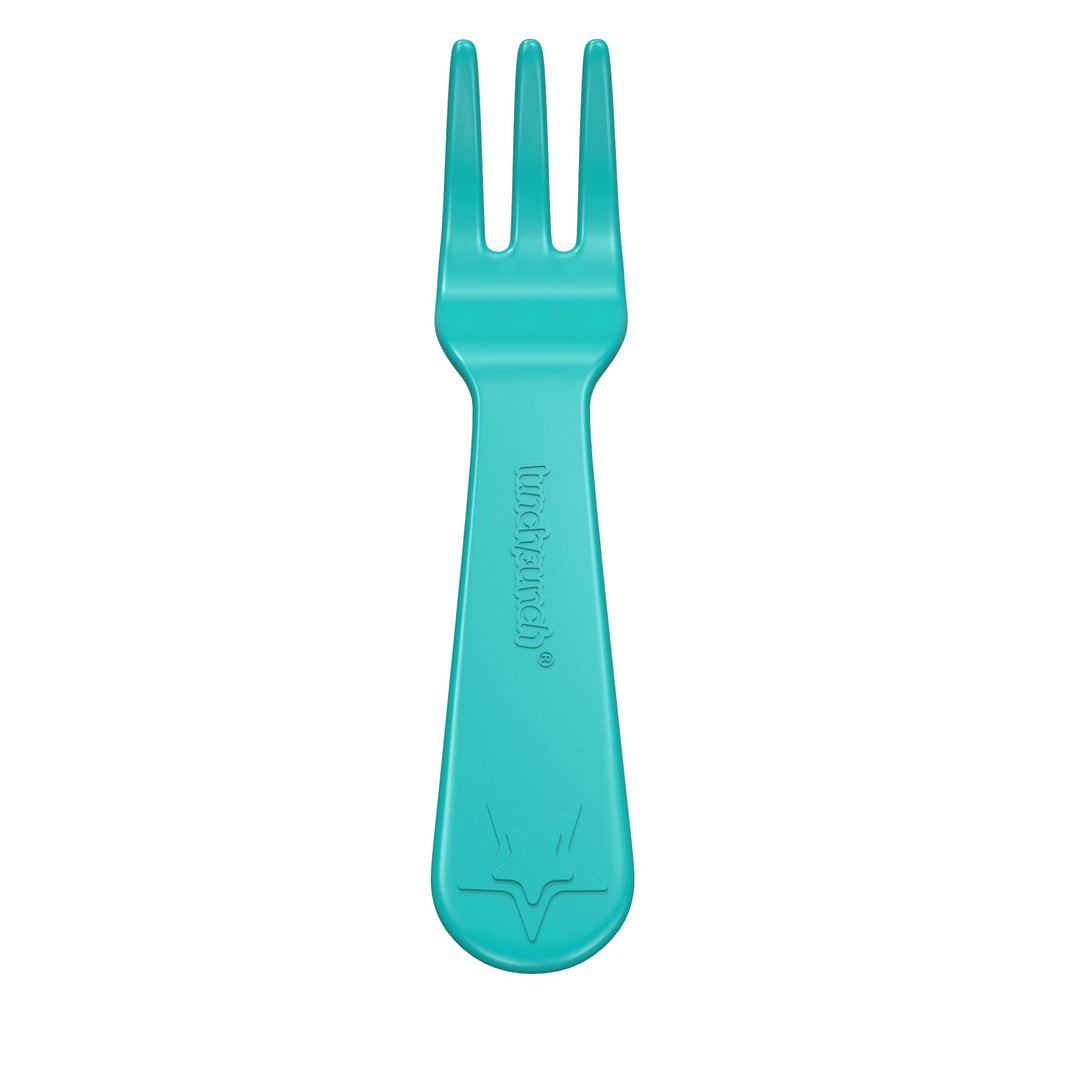 Lunch Punch Fork & Spoon Set - Yellow - #HolaNanu#NDIS #creativekids