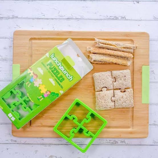Lunch Punch Sandwich Cutters - Puzzle - #HolaNanu#NDIS #creativekids