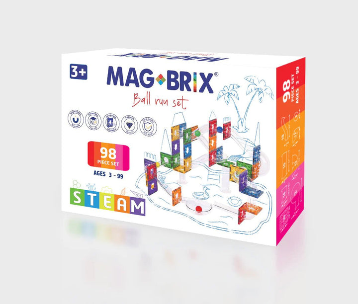 MAGBRIX® 98 Pcs Ball Run - #HolaNanu#NDIS #creativekids