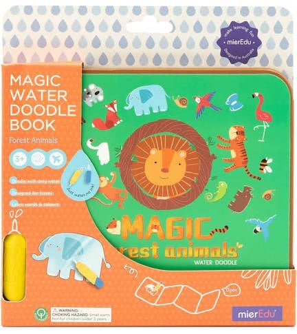 Magic Water Doodle Book - Forest animals - #HolaNanu#NDIS #creativekids