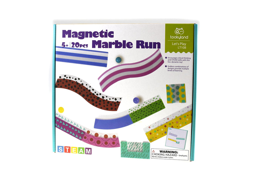 Magnetic Marble Run - #HolaNanu#NDIS #creativekids