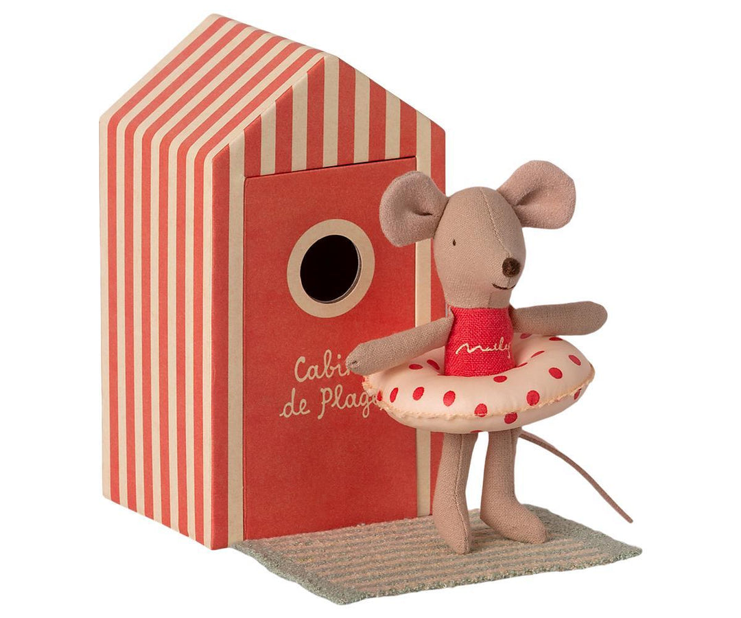 Maileg Beach Mouse Little Sister In Cabin - #HolaNanu#NDIS #creativekids