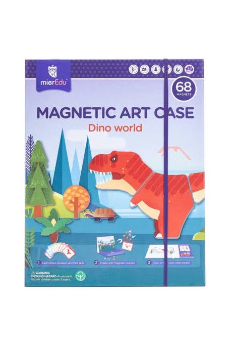 MierEdu Magnetic Art Case - Dino World - #HolaNanu#NDIS #creativekids