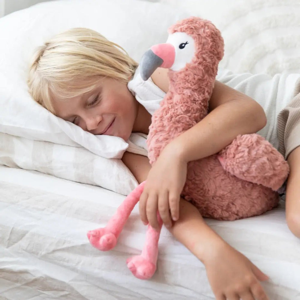 Mindful & Co Kids Francesca The Flamingo Weighted Buddy - #HolaNanu#NDIS #creativekids