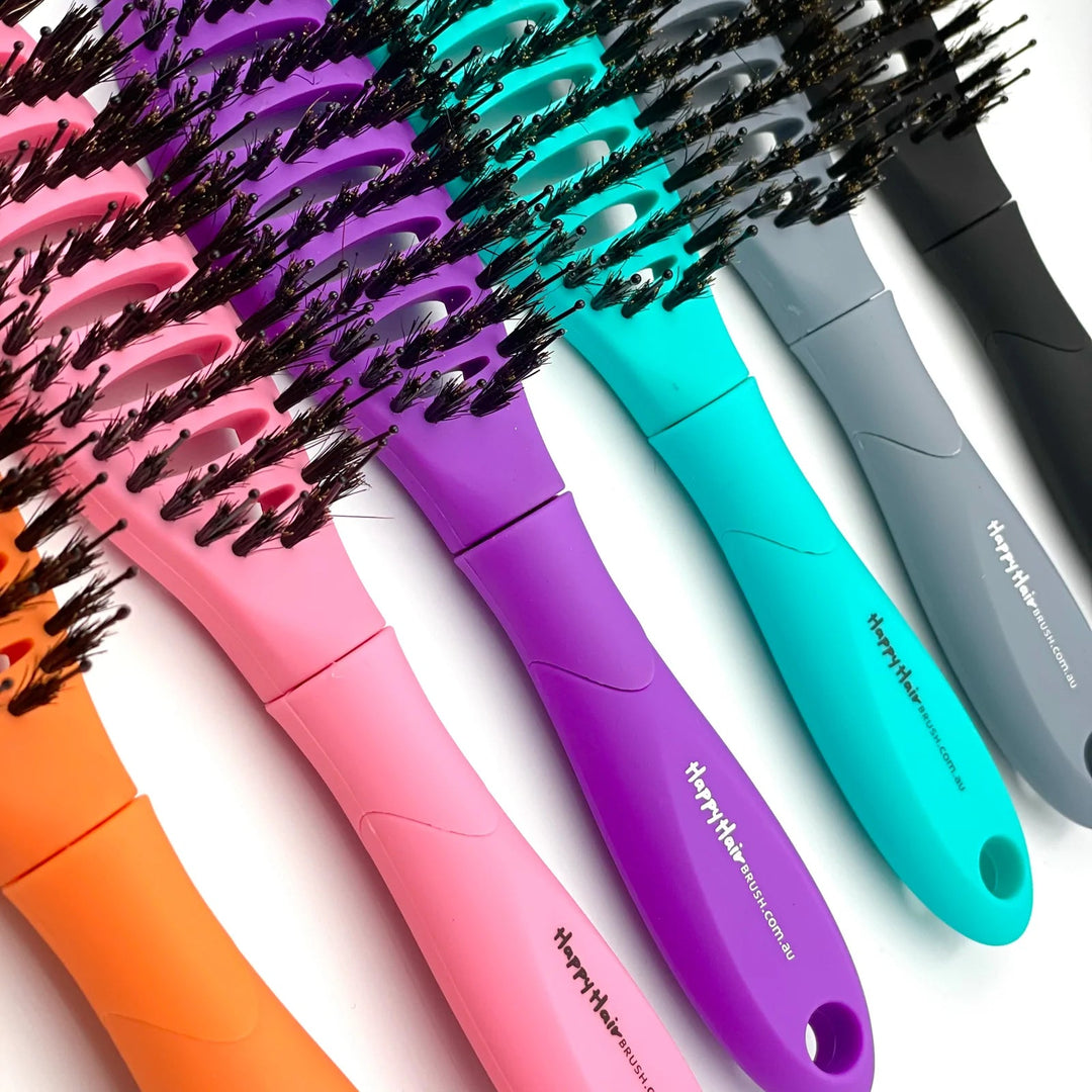Mini Happy Hair Brush - #HolaNanu#NDIS #creativekids