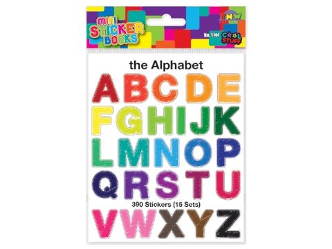 Mini Sticker Book - The Alphabet - #HolaNanu#NDIS #creativekids