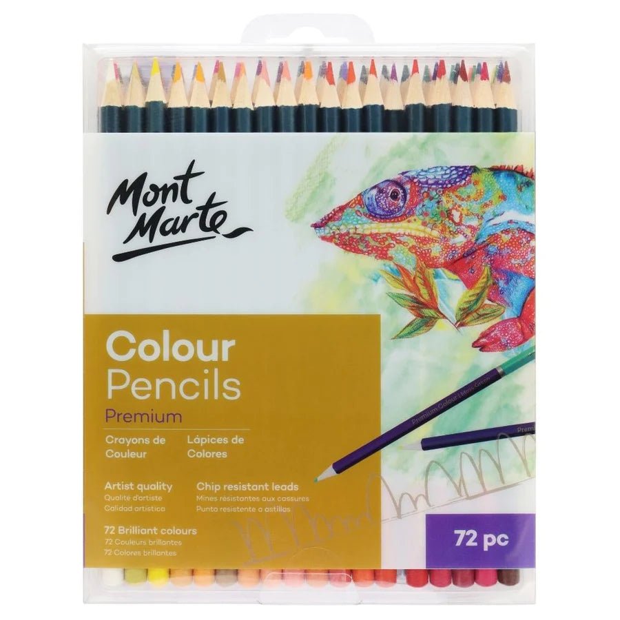 Mont Marte Colour Pencils 72pc - #HolaNanu#NDIS #creativekids