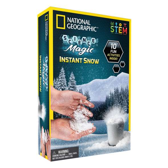 National Geographic Instant Snow Experiment Kit - #HolaNanu#NDIS #creativekids