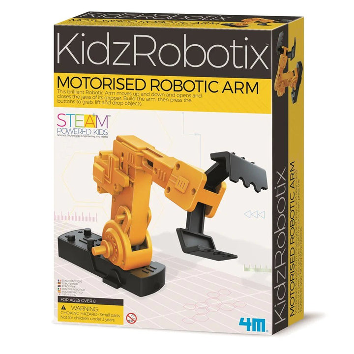 NEW 4M - KidzRobotix - Motorised Robotic Arm - #HolaNanu#NDIS #creativekids