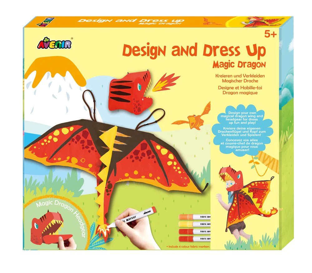 NEW Avenir - Design & Dress Up - Magic Dragon - #HolaNanu#NDIS #creativekids