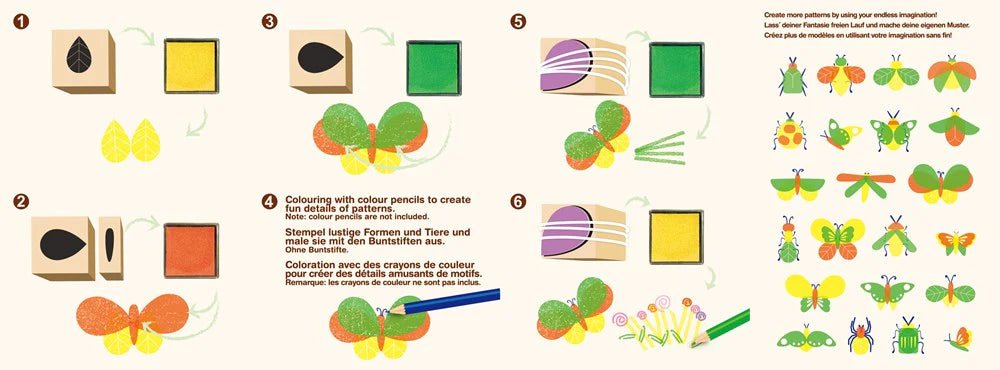 NEW Avenir Stamp & Match - Create Little Bugs - #HolaNanu#NDIS #creativekids