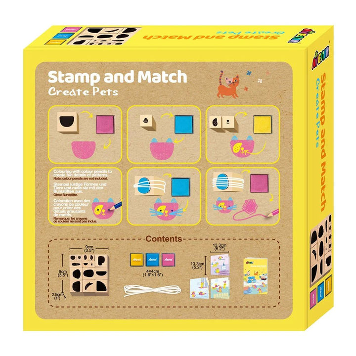 NEW Avenir Stamp & Match - Create Pets - #HolaNanu#NDIS #creativekids