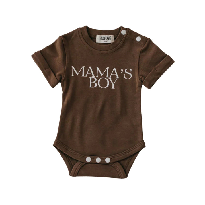 NEW Bencer & Hazelnut Mama's Boy Short Sleeve Bodysuit - #HolaNanu#NDIS #creativekids