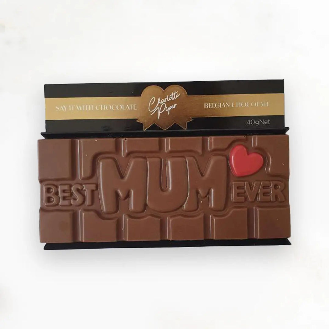 NEW Charlotte Piper Best Mum Chocolate Bar 40g - #HolaNanu#NDIS #creativekids