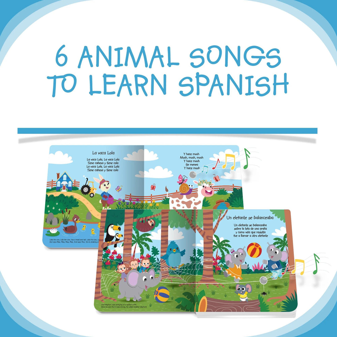NEW Ditty Bird Canciones De Animales Board Book - Spanish Animals Songs - #HolaNanu#NDIS #creativekids