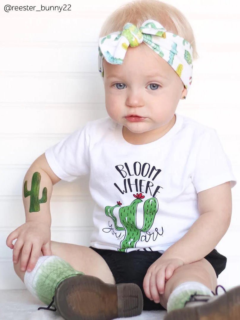 NEW Ducky Street Cactus Temporary Tattoos - #HolaNanu#NDIS #creativekids