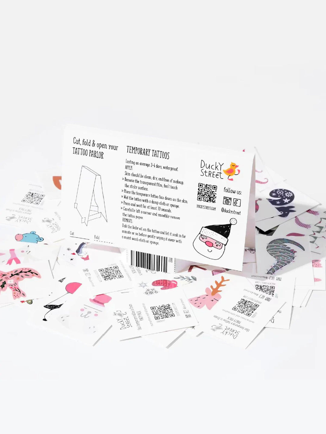 NEW Ducky Street Christmas Temporary Tattoos Pack - #HolaNanu#NDIS #creativekids