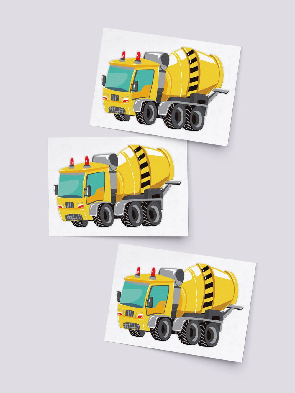 NEW Ducky Street Concrete Mixer Temporary Tattoos - #HolaNanu#NDIS #creativekids