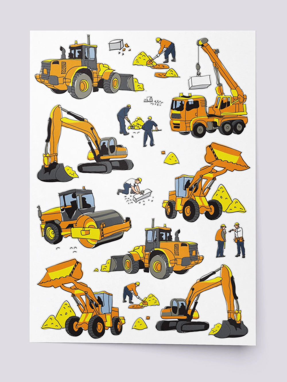 NEW Ducky Street Construction Temporary Tattoos - #HolaNanu#NDIS #creativekids