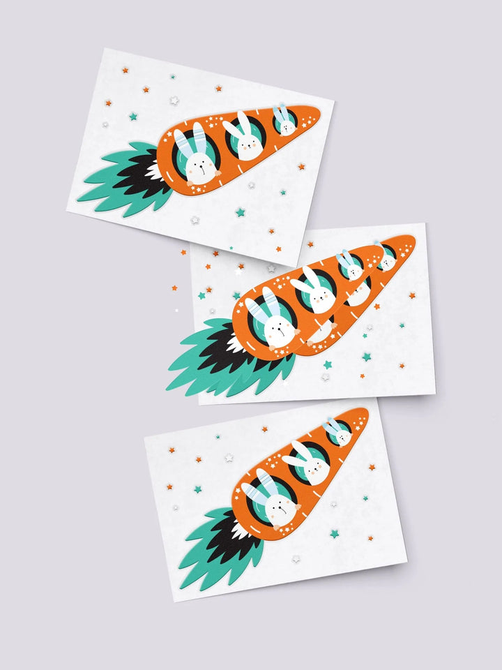 NEW Ducky Street Cosmo Rabbits Temporary Tattoos - #HolaNanu#NDIS #creativekids