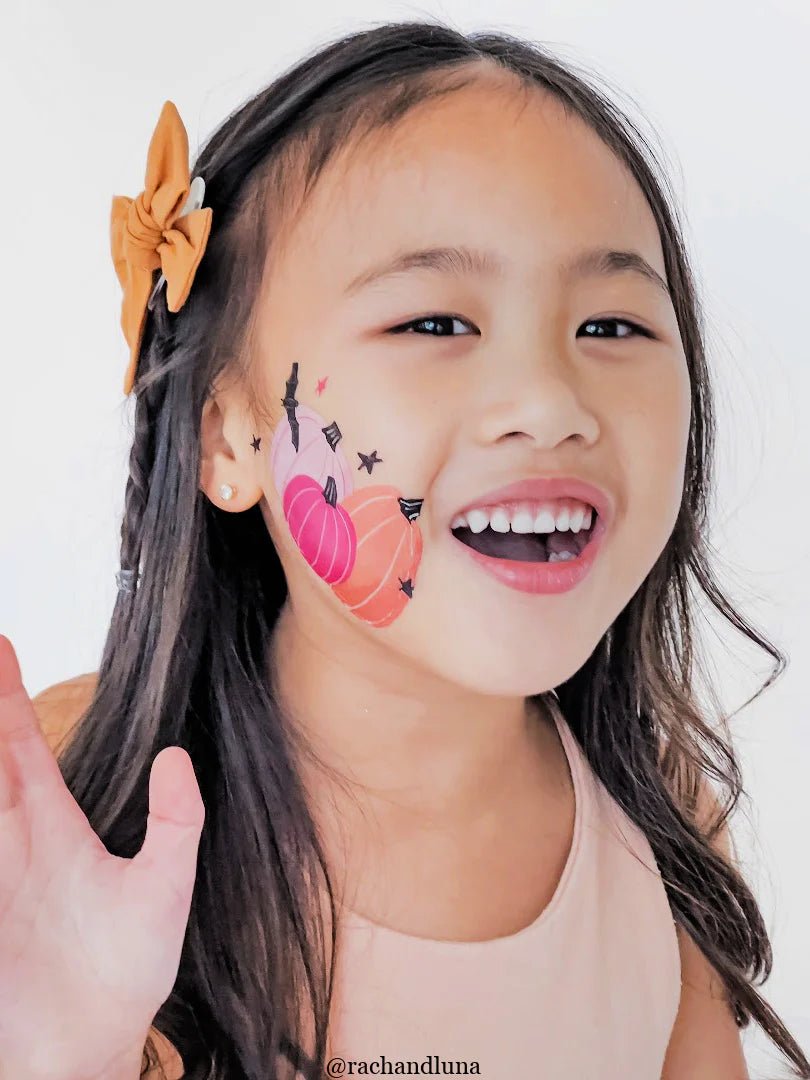 NEW Ducky Street Cute Pumpkin Temporary Tattoos - #HolaNanu#NDIS #creativekids