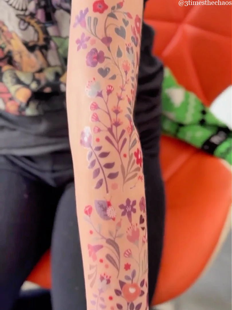 NEW Ducky Street Flowers Tattoos Sleeves - #HolaNanu#NDIS #creativekids