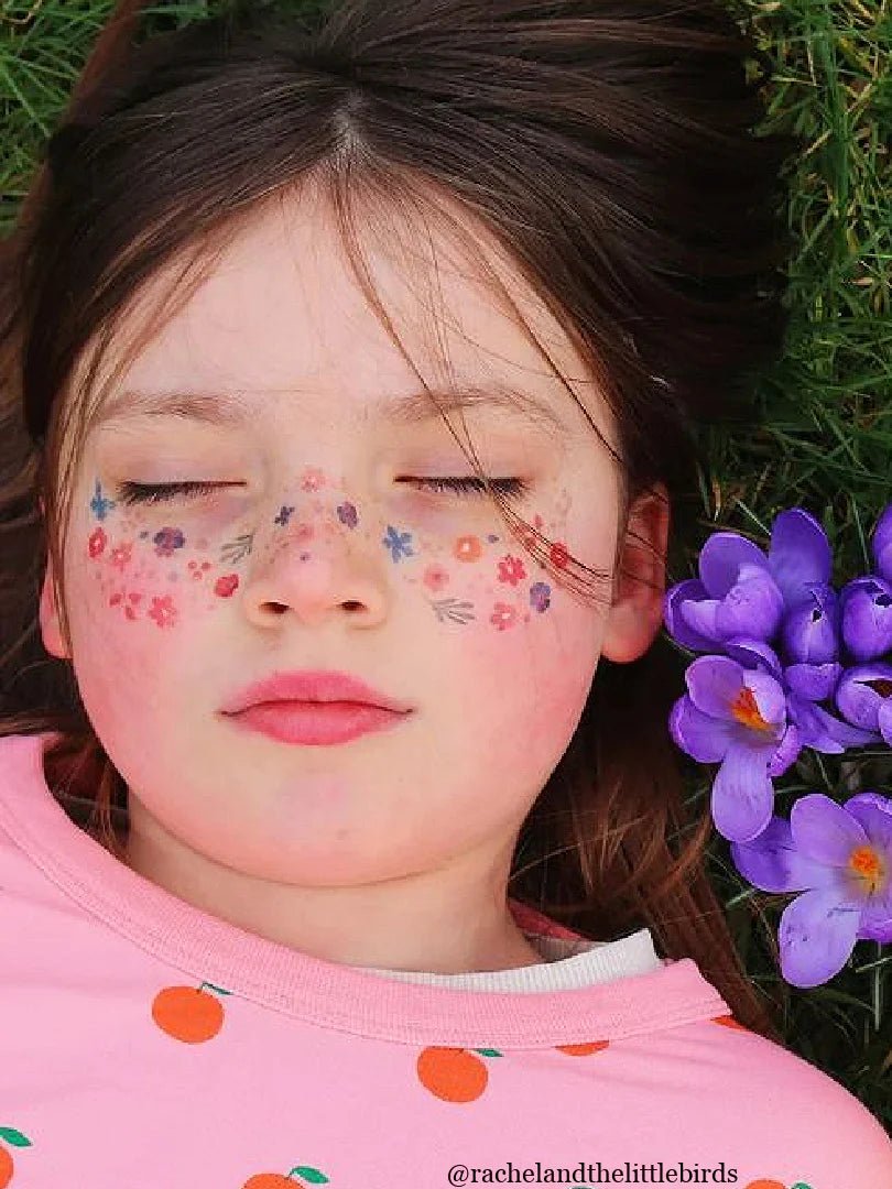 NEW Ducky Street Freckles Temporary Tattoos - Flowers - #HolaNanu#NDIS #creativekids