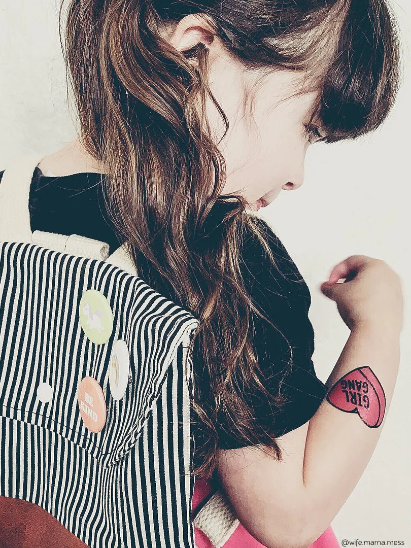 NEW Ducky Street Girl Gang Temporary Tattoos - #HolaNanu#NDIS #creativekids