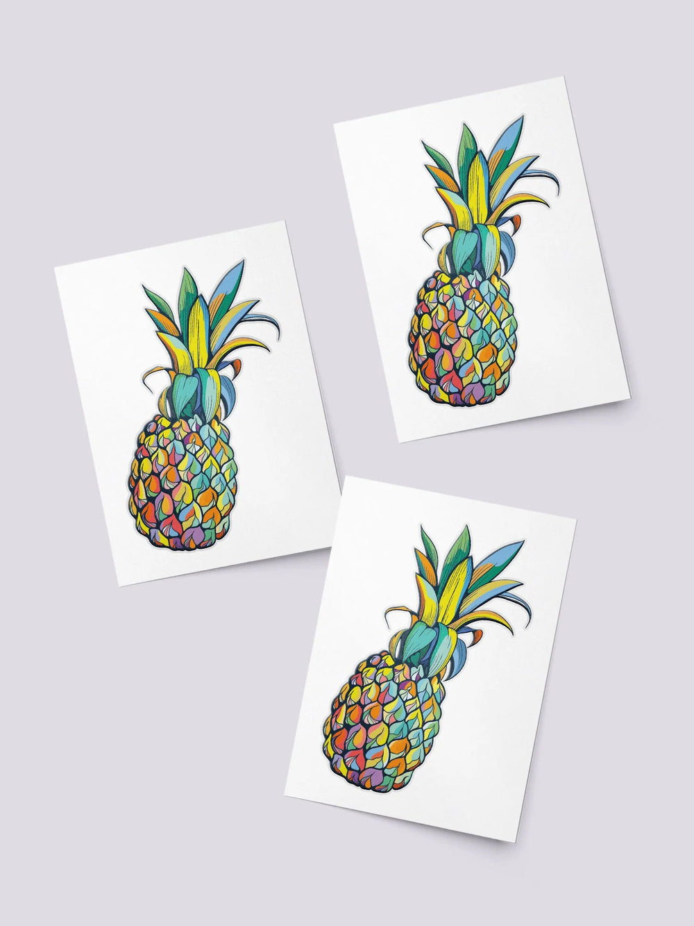 NEW Ducky Street Juicy Pineapple Temporary Tattoos - #HolaNanu#NDIS #creativekids